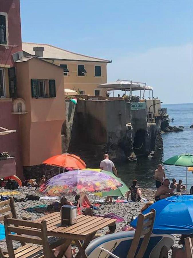 Casa Sulla Spiaggia Di Boccadasse Genoa Ngoại thất bức ảnh